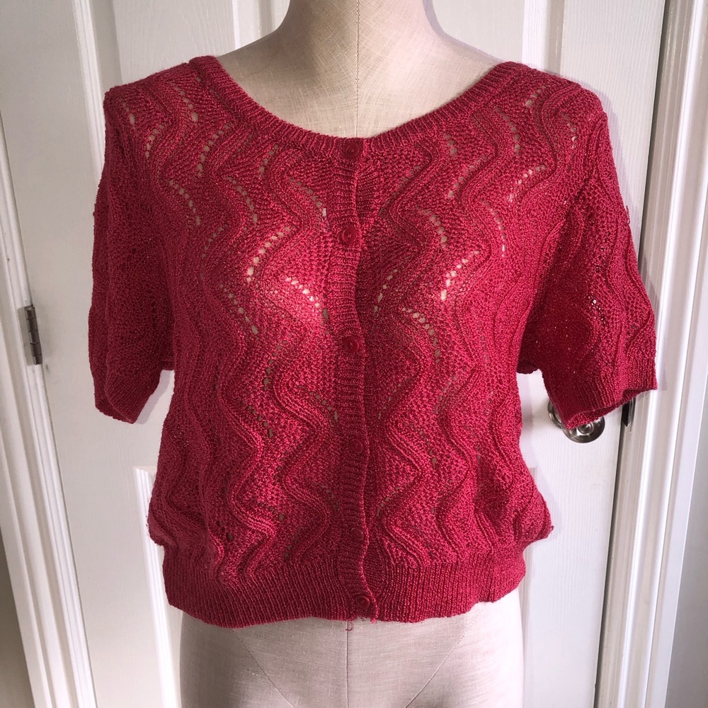 3/$20 89th & Madison Shortsleeved cardigan